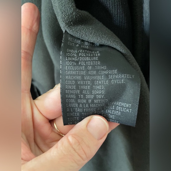 London Fog lined double breasted Trench Coat Size 6 petite - Picture 12 of 16